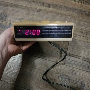 Vintage Sony Dream Machine Digital Alarm Clock Radio Tested Works V
